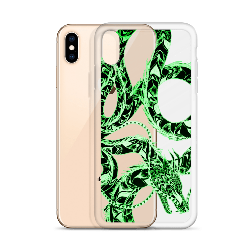 Inverted Dragon Clear Case for iPhone®