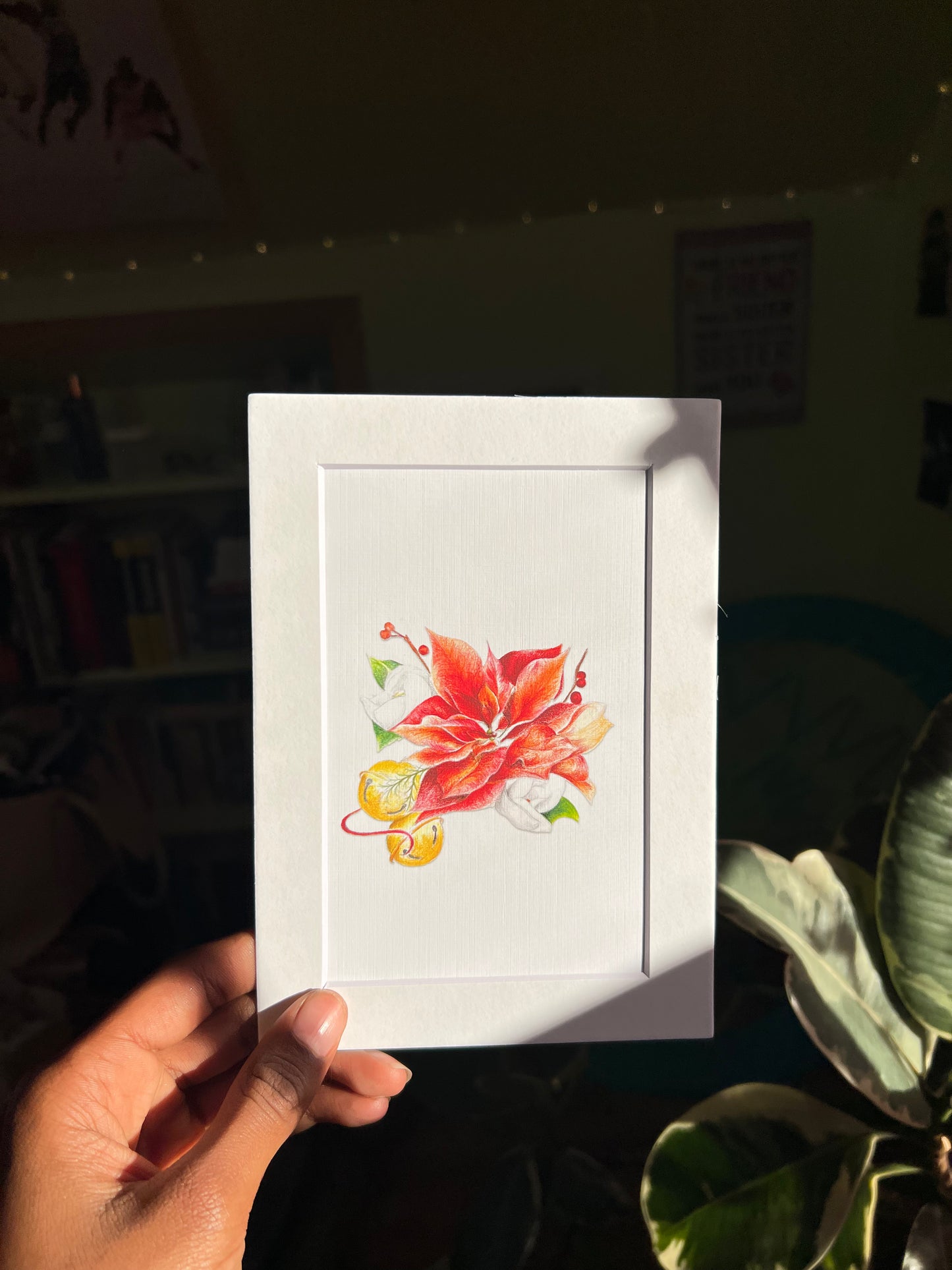 Holiday Flower Art Print