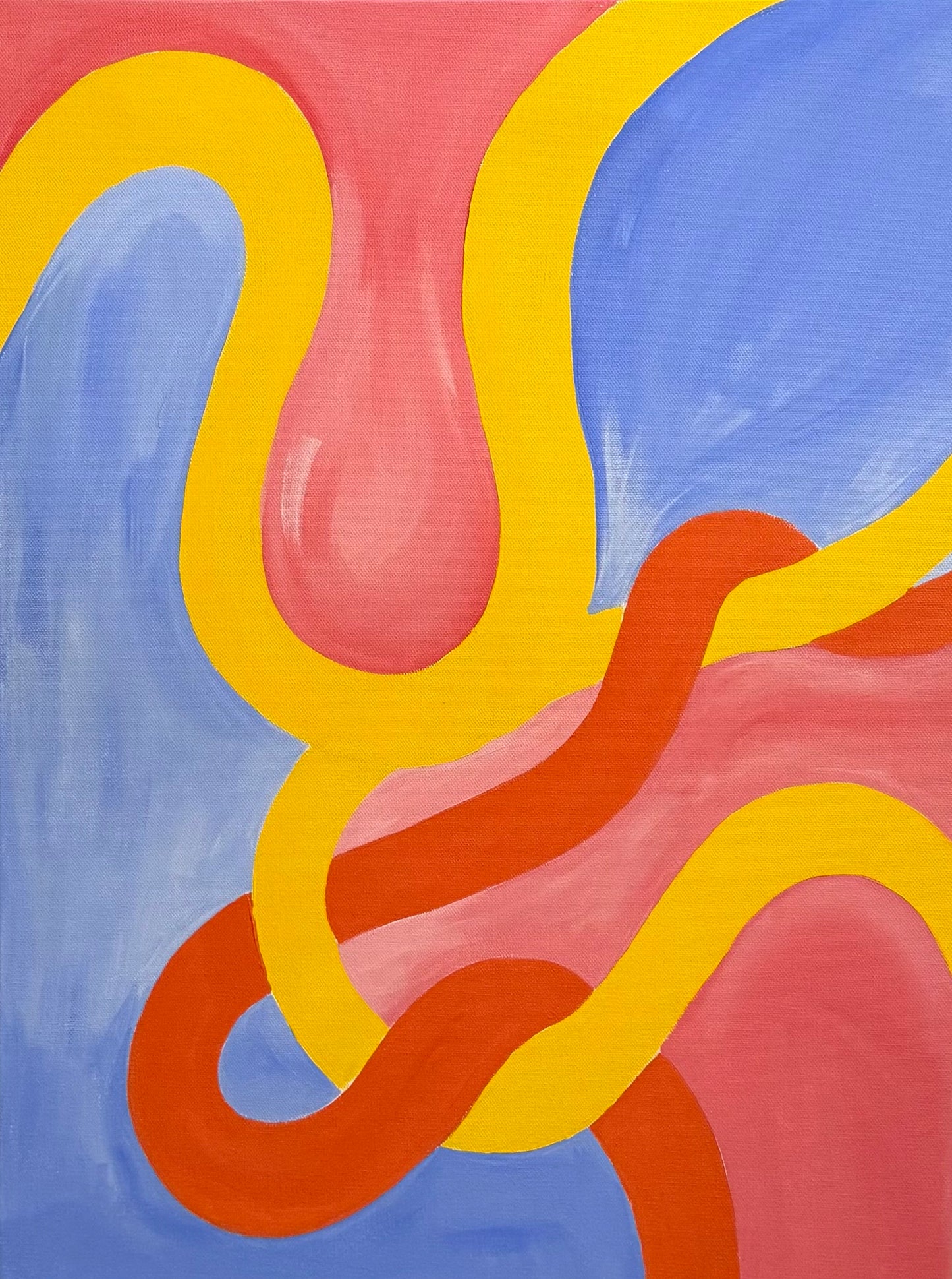 Crossing  Paths Original Paintings