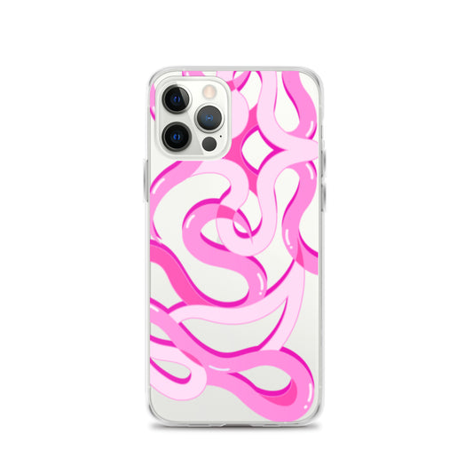 Bubbly Space Princess Clear Case for iPhone®