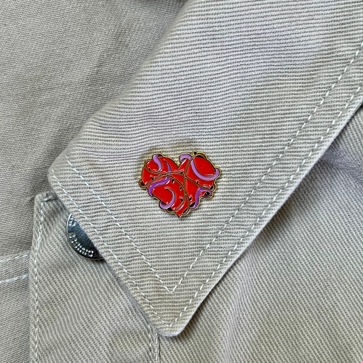 Heart Enamel Pin